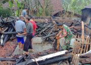 Naas Sebuah Rumah Milik Nenek Icih (70) di Dusun Babakan Panumbangan,Habis Dilalap Sijago Merah   