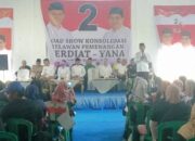 Road Show Konsolidasi Relawan Wilayah Kec Cisaga Siap Usung Pemenangan HY di Pilkada  Ciamis Tahun 2024