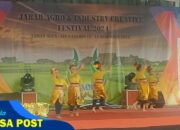 Jabar Agro & Industri Creative Festival 2024 Digoyang Penari Jaipong Ciamis Unjuk Kebolehan