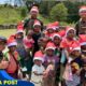 Pasukan Buaya putih, Satgas Yonif 323/BP Kostrad Beri Sentuhan Hangat Saat Natal