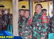 Satgas Pamtas RI-RDTL Yonarhanud 15/DBY Hadiri Rapat Sosialisasi Penyelesaian Permasalahan Perbatasan di Desa Haumeniana, Kabupaten TTU