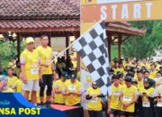 Ikut dan Lepas Peserta Fun Run RSOP Ciamis, Kapolres Ciamis: Hidup Sehat dengan Olahraga