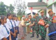 Satgas Pamtas RI-RDTL Sektor Barat Yonarhanud 15/DBY Terima Kunjungan Kerja Danpussenarhanud Mayjen TNI Hari Arif Wibowo