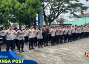 Polres Tasikmalaya Kota Gelar Pengamanan Penetapan Pasangan Calon Walikota dan Wakil Walikota Tasikmalaya