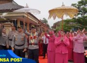 Upacara Farewell Parade Serah Terima Jabatan Kapolres Tasikmalaya Kota dari AKBP Joko Sulistiono Kepada AKBP Moh Faruk Rozi