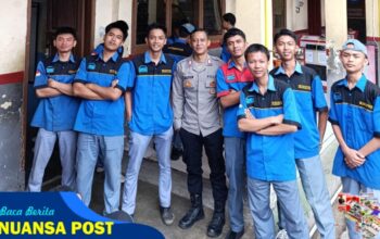 Police Go To School, Anggota Polsek Cikoneng Beri Binluh ke Siswa SMK Galuh Rahayu