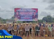 Penjabat Bupati Mesuji Febrizal Levi Sukmana Resmi Luncurkan Penanaman Jagung Serentak 1 Juta Hektar