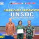 Closing Ceromony United Nations Staff Officer Course (UNSOC)