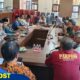 Polsek Cijeungjing Polres Ciamis Ikuti Rakor Persiapan Bazar Ramadan Desa Handapherang