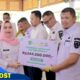 Bupati Bengkalis  Serahkan Bantuan Baznas Z-Gerobak Untuk Memajukan UMKM