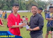 Ketua GP-BUMATIS  Resmi Tutup Turnamen Mini Soccer Piala Ilham Juanda dan GP-BUMATIS Tahun 2025