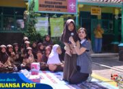 Nisya Ahmad Ajak Siswa SDN Kopo 1 Kutawaringin Bangun Kebiasaan Sehat Lewat Jumat Berkah