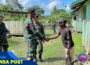 Jalin Kedekatan Dengan Masyarakat Papua, Satgas Yonif 131/BRS Laksanakan Pelayanan Kesehatan di Kampung Banda