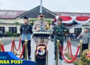 Apel Gelar Pasukan Operasi Ketupat Krakatau 2025 Dalam Rangka Pengamanan Idul Fitri 1446 H Tahun 2025