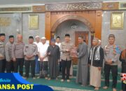 Polres Tasikmalaya Kota Gelar Tarawih Keliling di Masjid Rahmatullah, Jalin Keakraban dengan Tokoh Masjid