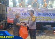 Polri Dirikan Dapur Lapangan 24 Jam Penuh untuk Korban Banjir Pondok Gede Permai Bekasi