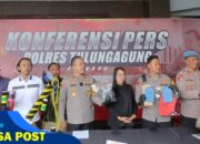 Polres Tulungagung Berhasil Ungkap Peredaran Bahan Peledak Ilegal, 5 Tersangka dan 6 Kg Mesiu Diamankan