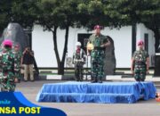 Danpasmar 1 Pimpin Prajuritnya Ikuti Apel Khusus Serentak Komandan Korps Marinir