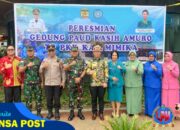 Dandim 1710/Mimika Hadiri Peresmian Gedung PAUD Kasih Amuro