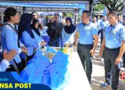 Dalam Rangka HUT Ke-79 TNI AU, Lanud Sultan Hasanuddin Gelar Bazar dan Pasar Murah