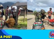 Program Ramadhan Sehat, Satgas Yonif 112/DJ Laksanakan Pelayanan Kesehatan Door To Door di Bulan Puasa