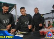 Personel Satgas Yonif 112/DJ Buka Puasa Bersama di Pos Kottis Yonif 715/Motuliato