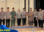 Polres Tasikmalaya Kota Gelar Tarawih Keliling di Masjid Jami Al Hidayah, Jalin Silaturahmi Kamtibmas