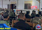 Perkuat Sinergitas Apkam Puncak Jaya, Satgas Yonif 715/Mtl Ajak Buka Bersama di Bulan Ramadhan
