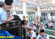 Pangkoops Udara I Beri Kultum tentang Puasa dalam Perspektif Kesehatan