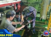 Unsur TNI AL, KRI Matabongsang-873 Selamatkan Kapal MV Serenity-09 Yang Mengalami Kerusakan Mesin di Samudera Pasifik