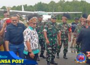 Dampingi Kunker Gubernur Papua Tengah, Dandim 1710/Mimika Tegaskan Akan Bersinergi Bersama Polri dan Pemda Mimika Dukung Setiap Program Pemerintah Untuk Kepentingan Masyarakat