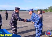 Danwing Udara 5 Lanud Sultan Hasanuddin Antar Keberangkatan Kasal Usai Kuker di Makassar