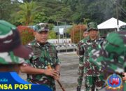 Bina Fisik Prajurit, Kodim 1710/Mimika Gelar Latihan Hanmars Program PSJM TA 2025