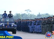 Upacara Peringatan HUT Ke-79 TNI AU Gabungan Makassar Dilaksanakan di Lanud Sultan Hasanuddin