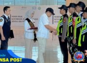 Kadisops Lanud Sultan Hasanuddin Hadiri Apel Penutupan Posko Angkutan Lebaran Tahun 2025