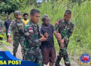 Aksi Heroik Satgas Yonif 131/Braja Sakti Gagalkan Upaya Bunuh Diri Warga di Jembatan Muara Tami Perbatasan Papua