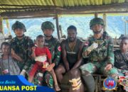 Aksi Sigap Satgas Yonif 715/Mtl, Berikan Pertolongan Pertama Kepada Masyarakat di Pelosok Papua