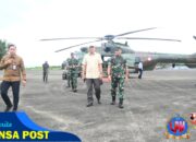 Danlanud Sultan Hasanuddin Sambut Kedatangan Menhan RI di Makassar