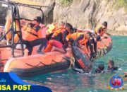 Prajurit TNI AL Berhasil Temukan dan Evakuasi Korban Tenggelam di Perairan Tebing Pantai Base’G Kanan Jayapura