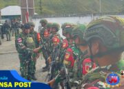 Jelang Purna Tugas, ‎Danrem 173/PVB Kunjungi dan Beri Apresiasi Personel Yang Ada di Pos-Pos Satgas Yonif 715/Mtl