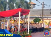 Sertijab Kapolres Karawang dari AKBP. Edward Zulkarnain Kepada AKBP Fiki Novian Ardiansyah.