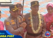 Momen Penuh Kesan di Mapolres Majalengka: Tradisi Pedang Pora Warnai Perpisahan AKBP Indra Novianto