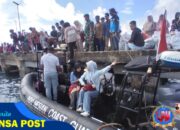 Bakamla RI Bantu Angkut Ratusan Warga dan Logistik Pulau Enggano ke Bengkulu