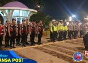 Tingkatkan Displin Anggota, Propam Polres Ciamis Cek Personel Patroli KRYD Skala Besar di Malam Hari