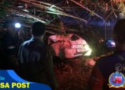 Tiga Orang Alami Luka Ringan Akibat Laka Lantas di Karangkamulyan, Polsek Cijeungjing Lakukan Cek TKP