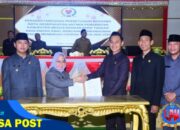 Bupati dan Wakil Bupati Mesuji Hadiri Rapat Paripurna DPRD