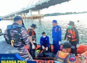 TNI AL Terjunkan Tim SAR Untuk Evakuasi Korban Tenggelam di Jembatan Teluk Kendari