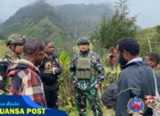 Selalu di Hati, Selalu Dinanti’ : Satgas TNI-Warga Papua Pegunungan Satukan Hati Di Momen Paskah