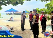 Jaga Keamanan Masyarakat Saat Liburan, Polres Jepara Siagakan Personel di Obyek Wisata Pantai