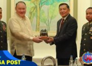 Perkuat Kerjasama Pertahanan, Menhan RI, Panglima TNI, Temui Sekertaris Pertahanan Nasional Filipina